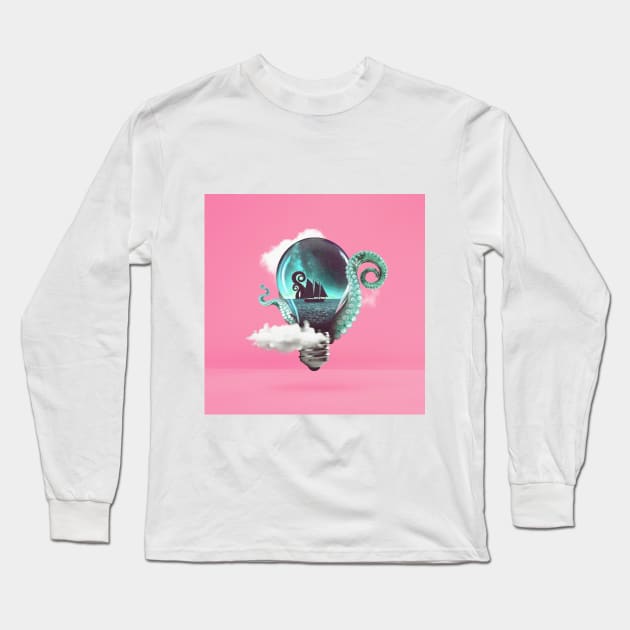 Bulb Long Sleeve T-Shirt by Artype